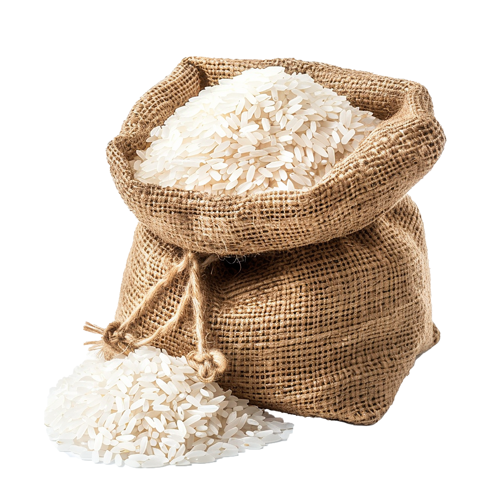 Premium Indian rice in bag